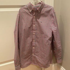 Vineyard Vines boys button down shirt, M (12-14).